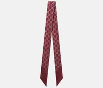 Tuch GG aus Seiden-Twill