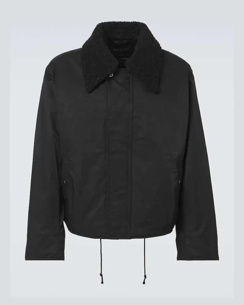 Our Legacy Jacke Ace aus einem Baumwollgemisch Schwarz