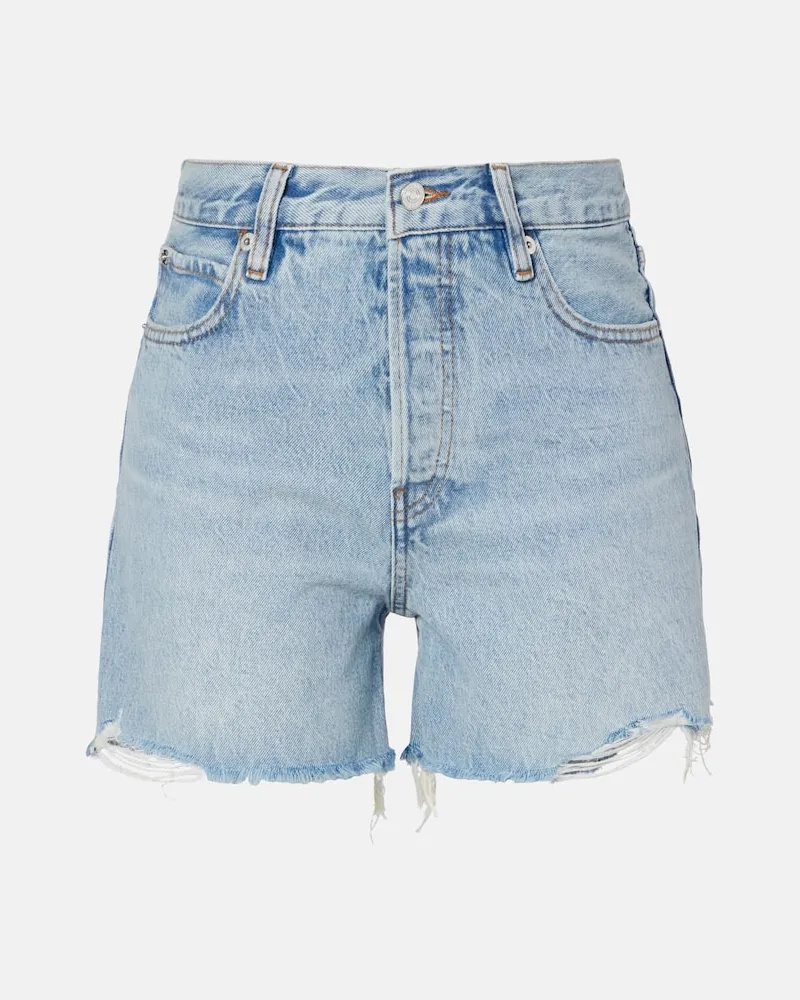 Frame Denim Jeansshorts Everyday Blau