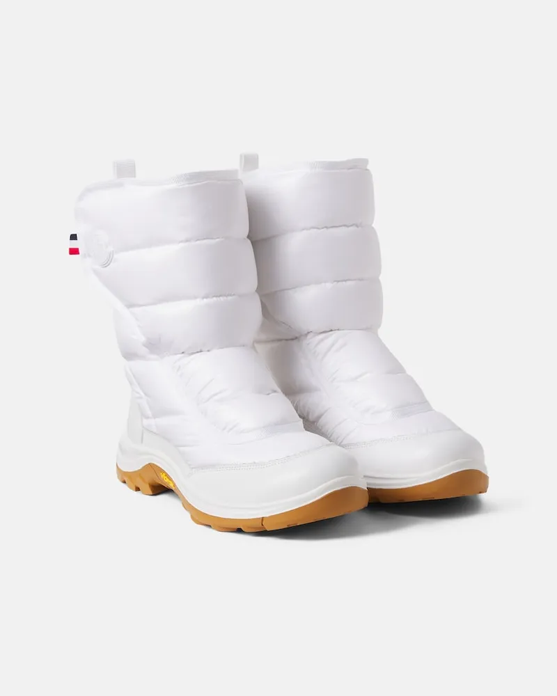 Moncler Wattierte Schneestiefel Weiß