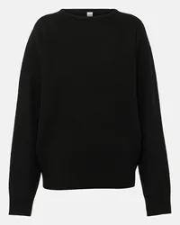 Totême Pullover aus Wolle Schwarz