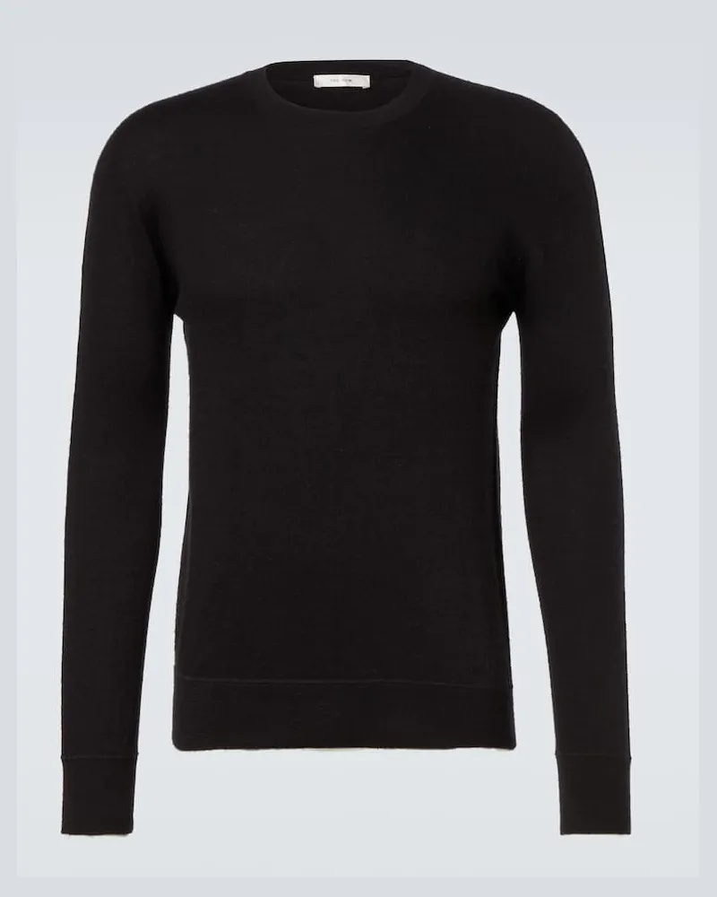 The Row Pullover Dioniso aus Kaschmir Schwarz