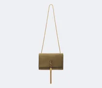 Schultertasche Kate Small aus Veloursleder