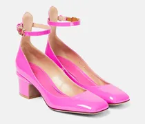 Pumps Tan-Go aus Lackleder