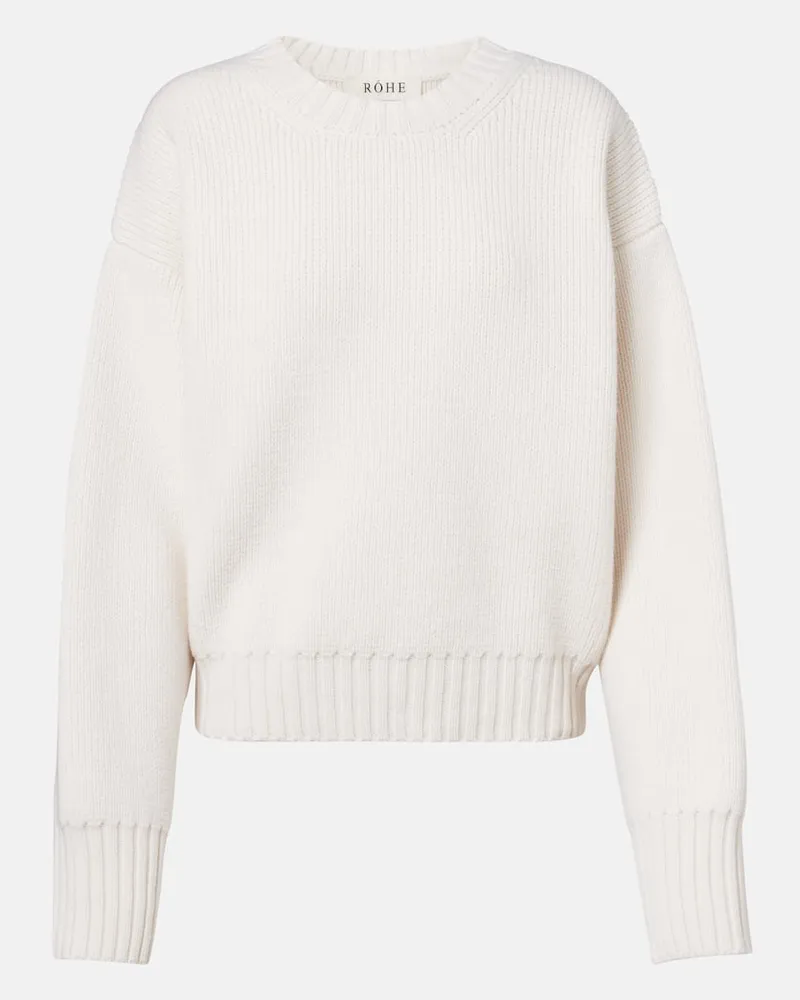 Róhe RÃ³he Pullover aus Wolle Weiã