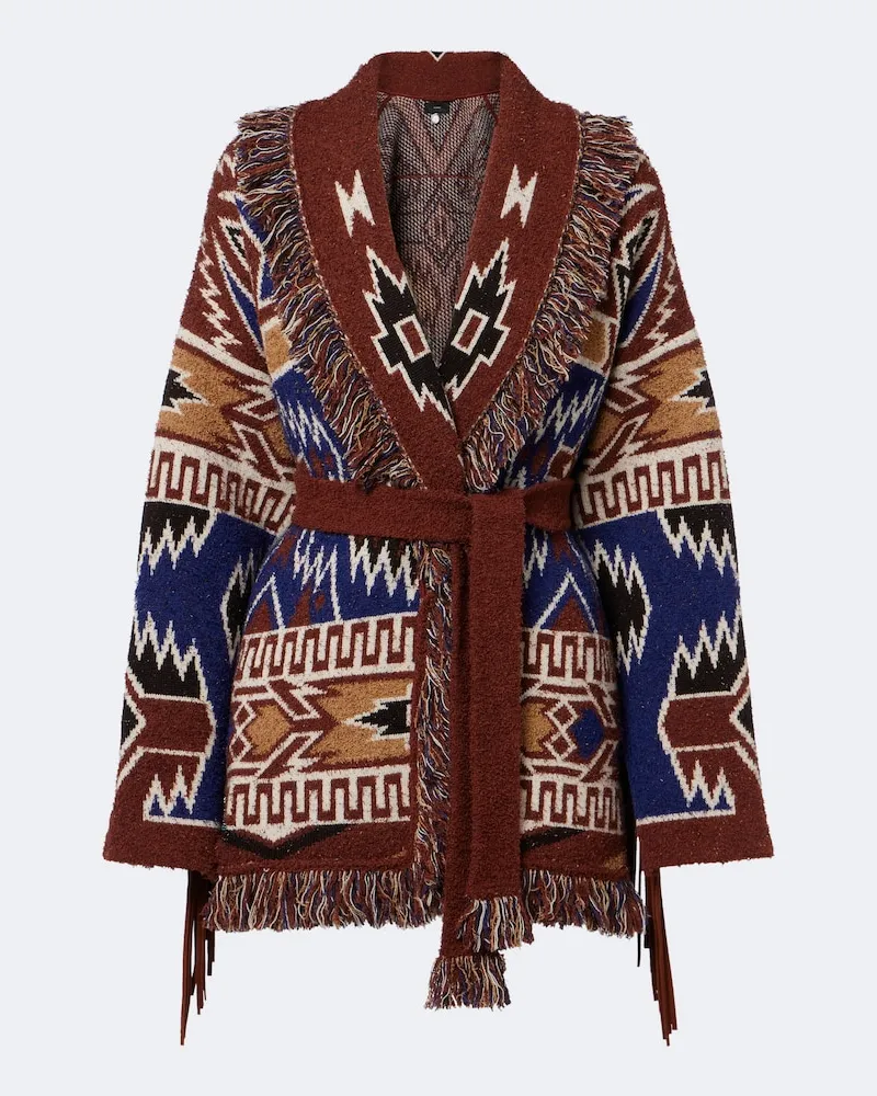 Alanui Cardigan The Amazing Journey Multicolor