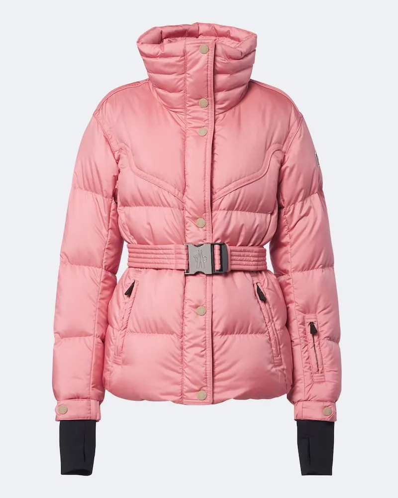 Moncler Skijacke Karshi aus Daunen Rosa