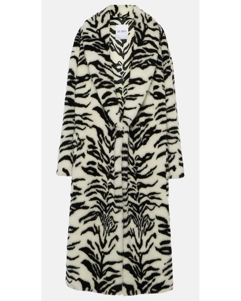 ATTICO Mantel aus Faux Fur Multicolor