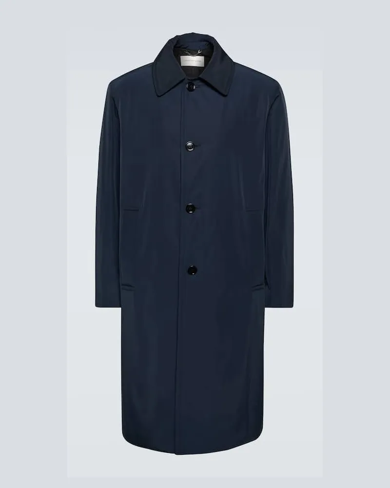 Dries van Noten Trenchcoat Blau