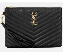 Clutch Cassandre aus Matelassé-Leder