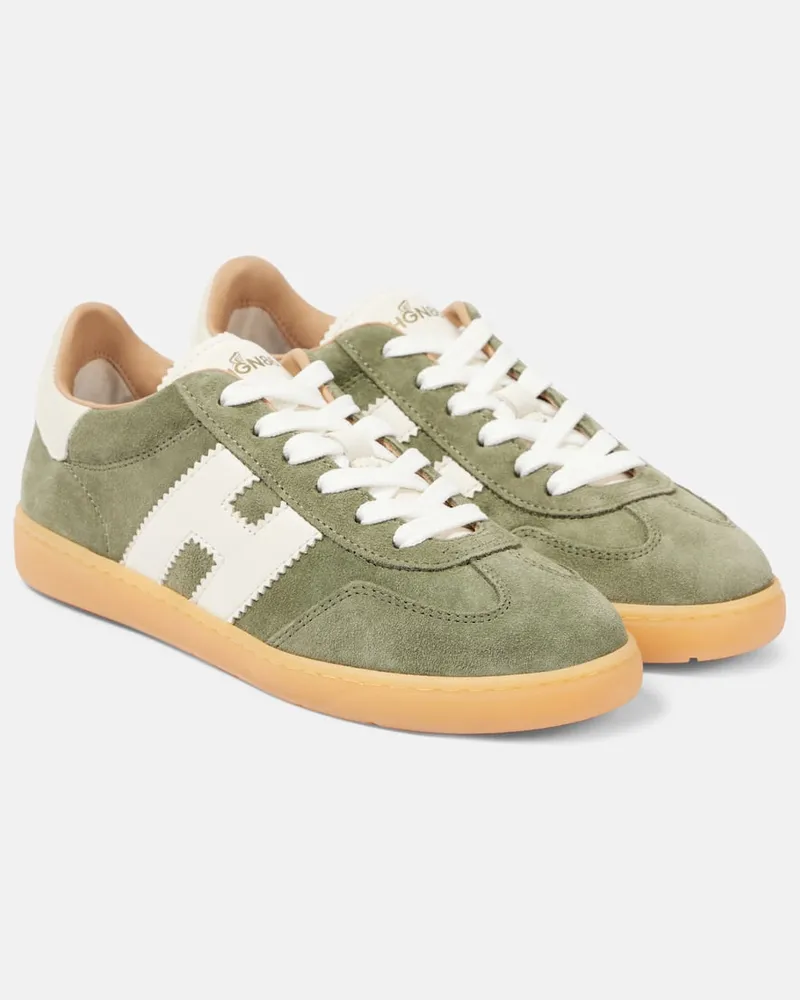 Hogan Sneakers Hogan Cool aus Veloursleder Grün