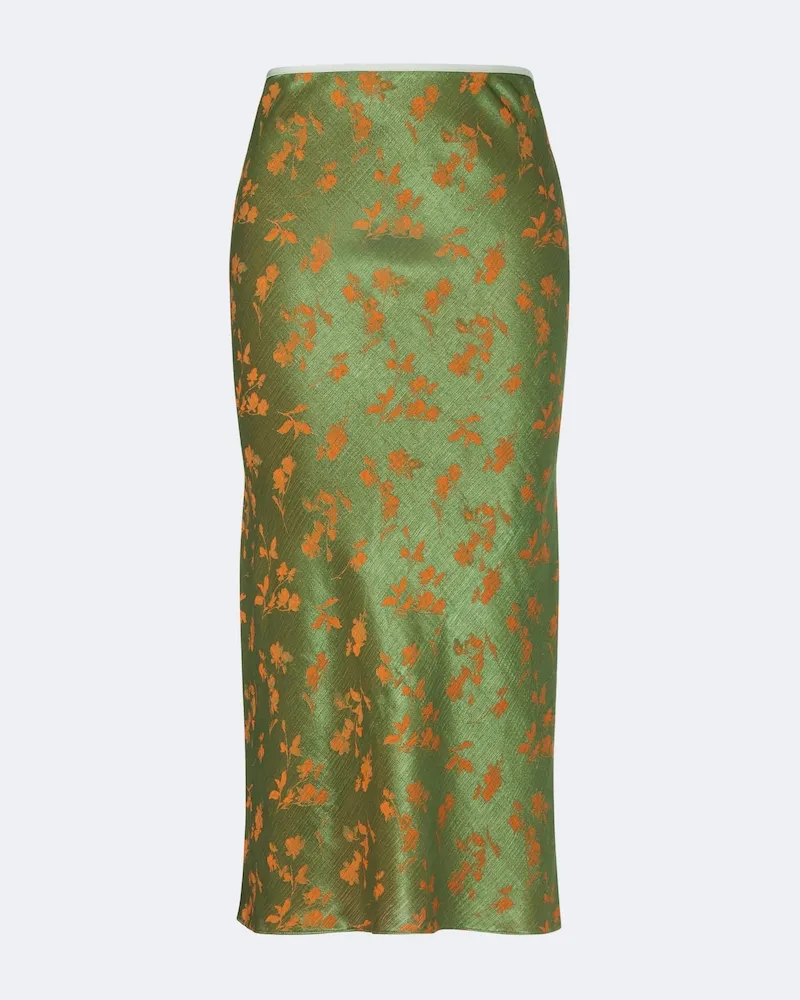 Dries van Noten Midirock Grün