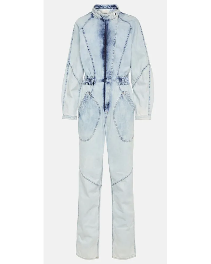 Isabel Marant Jumpsuit Kimea aus Denim Blau