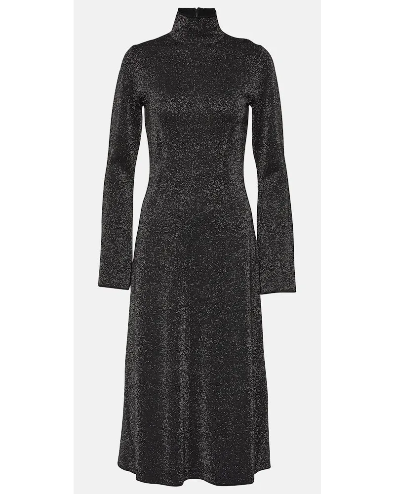 Joseph Midikleid Double Face aus einem Wollgemisch Schwarz