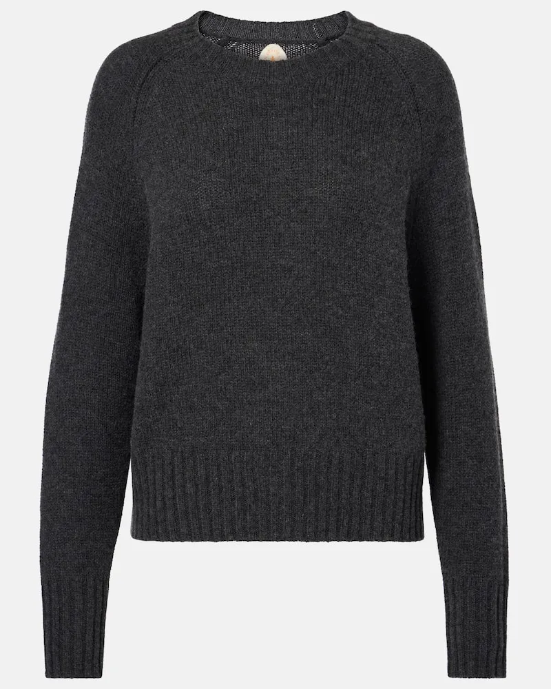 Jardin des Orangers Pullover aus Wolle und Kaschmir Grau
