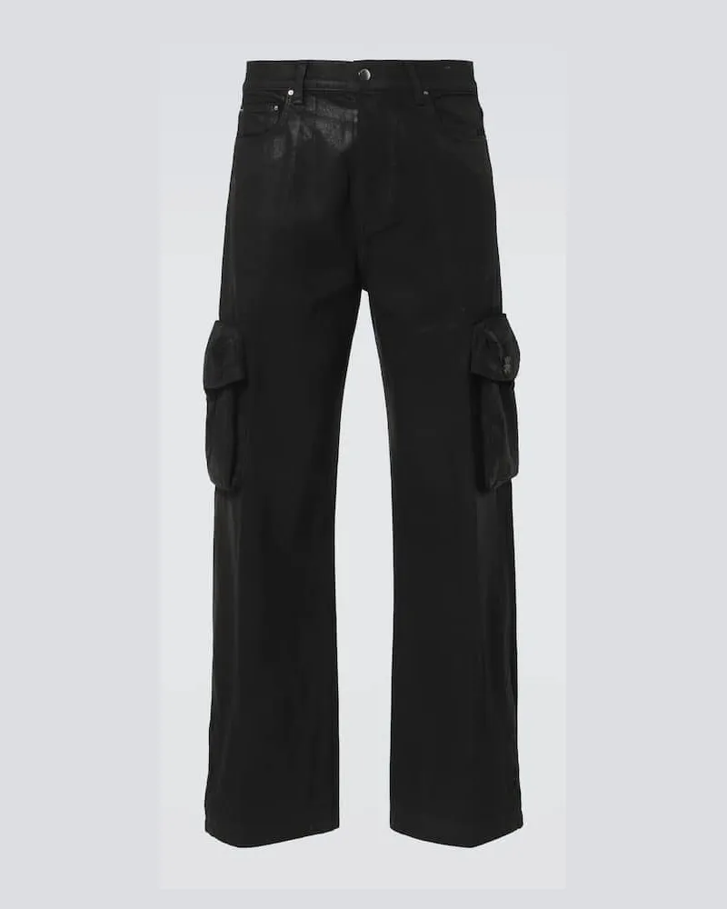 Amiri Cargo-Jeans M65 Baggy Schwarz
