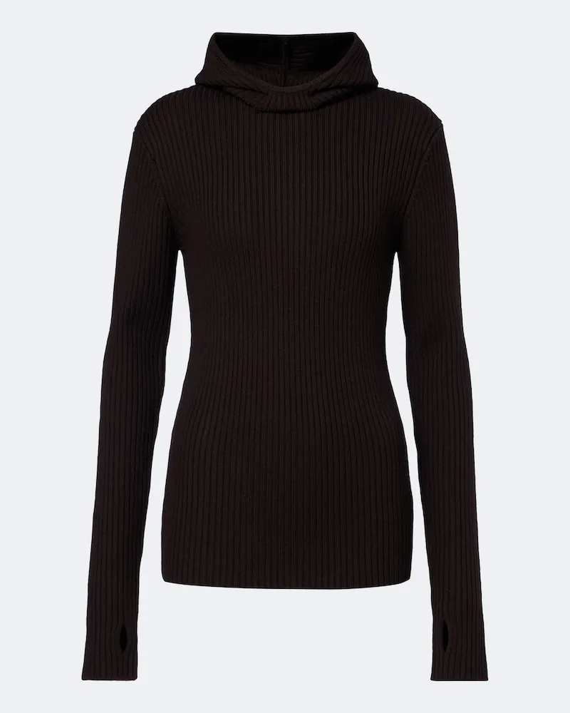 FRANKIE Shop Pullover Larice aus Wolle Braun