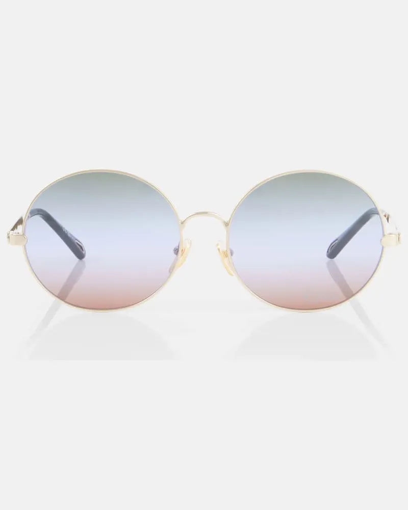 Chloé Chloé Runde Sonnenbrille Aly Lila