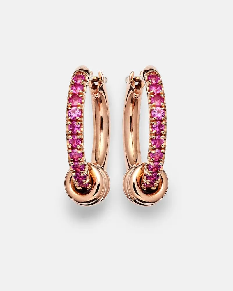 Spinelli Kilcollin Ohrringe Ara aus 18kt Roségold mit Saphiren Gold