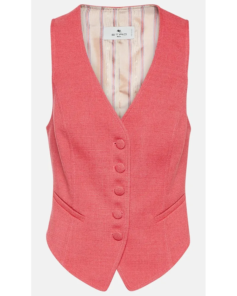 Etro Weste Pink