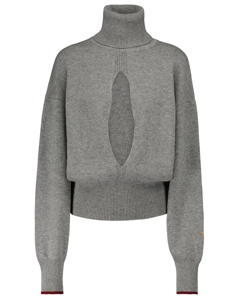 Victoria Beckham Strickpullover aus einem Kaschmirgemisch Grau