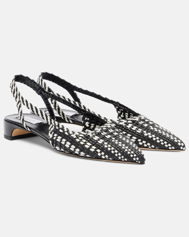 Gabriela Hearst Pumps Perro aus Leder Schwarz