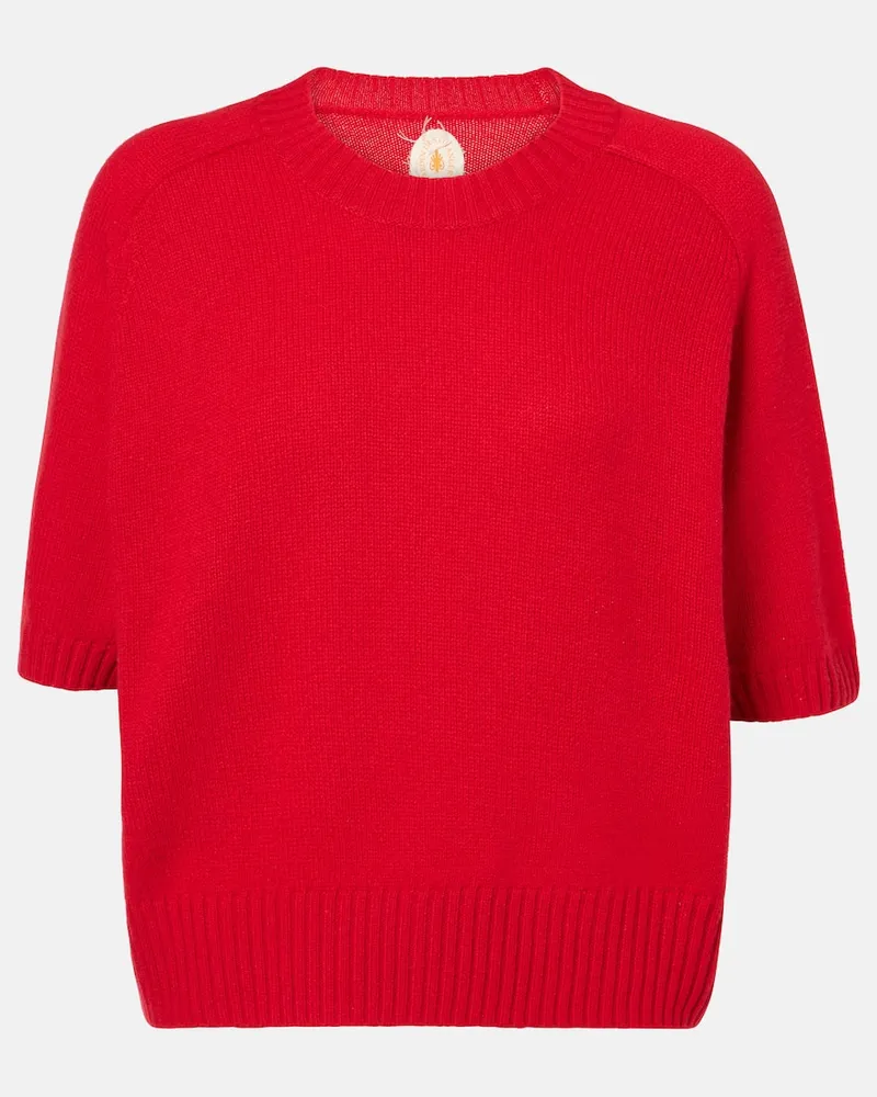 Jardin des Orangers Pullover aus Kaschmir Rot