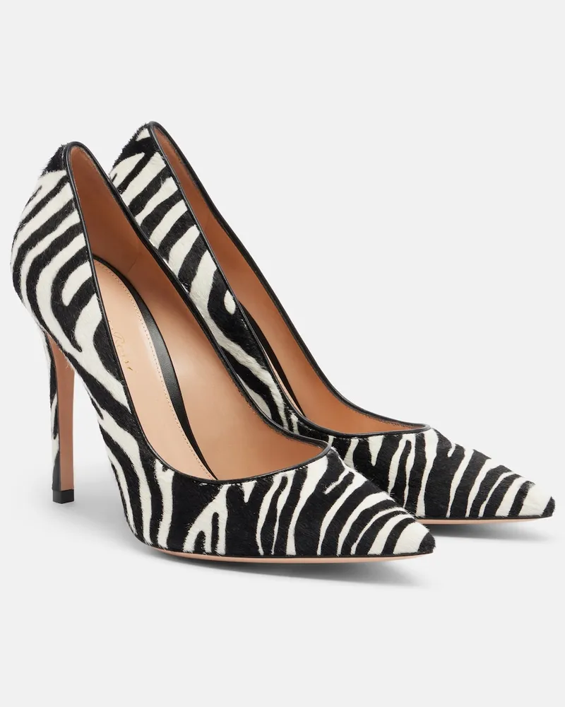 Gianvito Rossi Pumps Gianvito aus Kalbshaar Schwarz