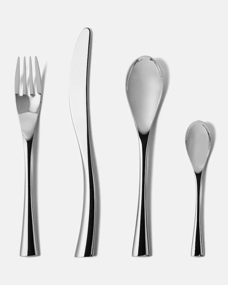 Georg Jensen Besteckset Cobra, 16-teilig Silber