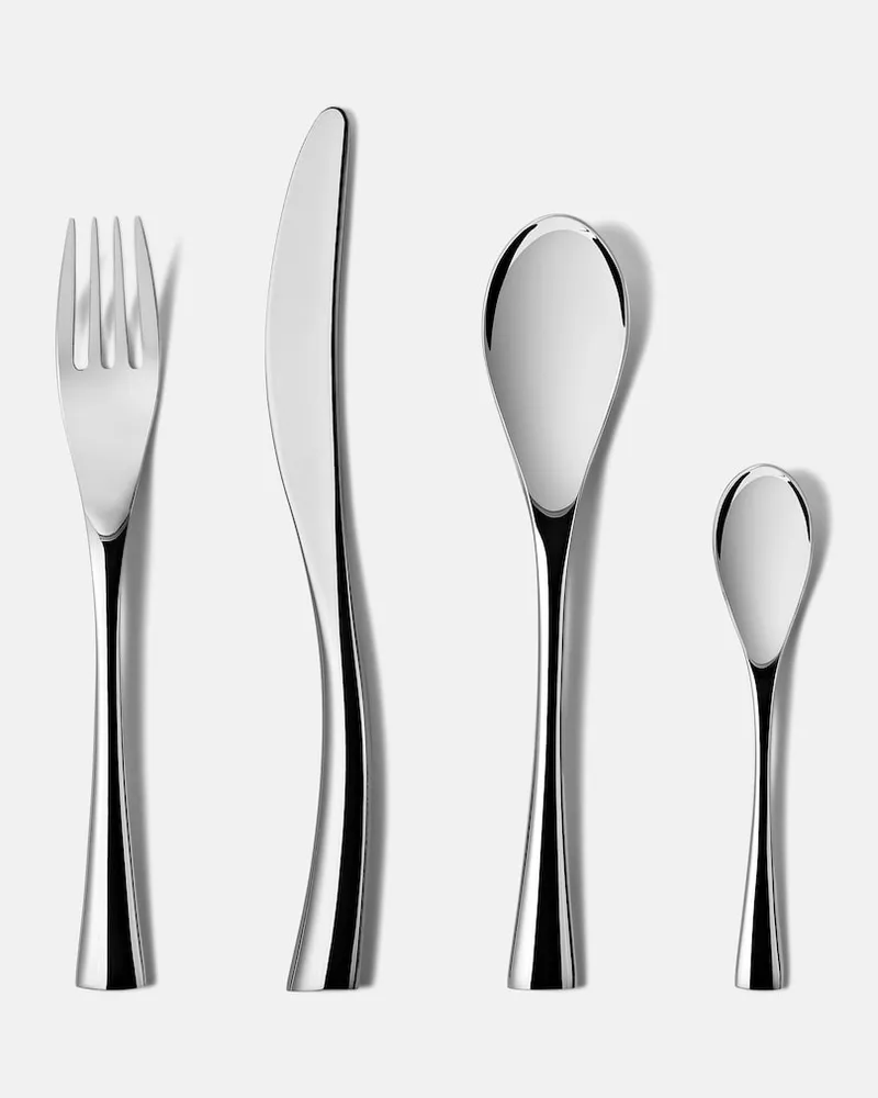 Georg Jensen Besteckset Cobra, 16-teilig Silber