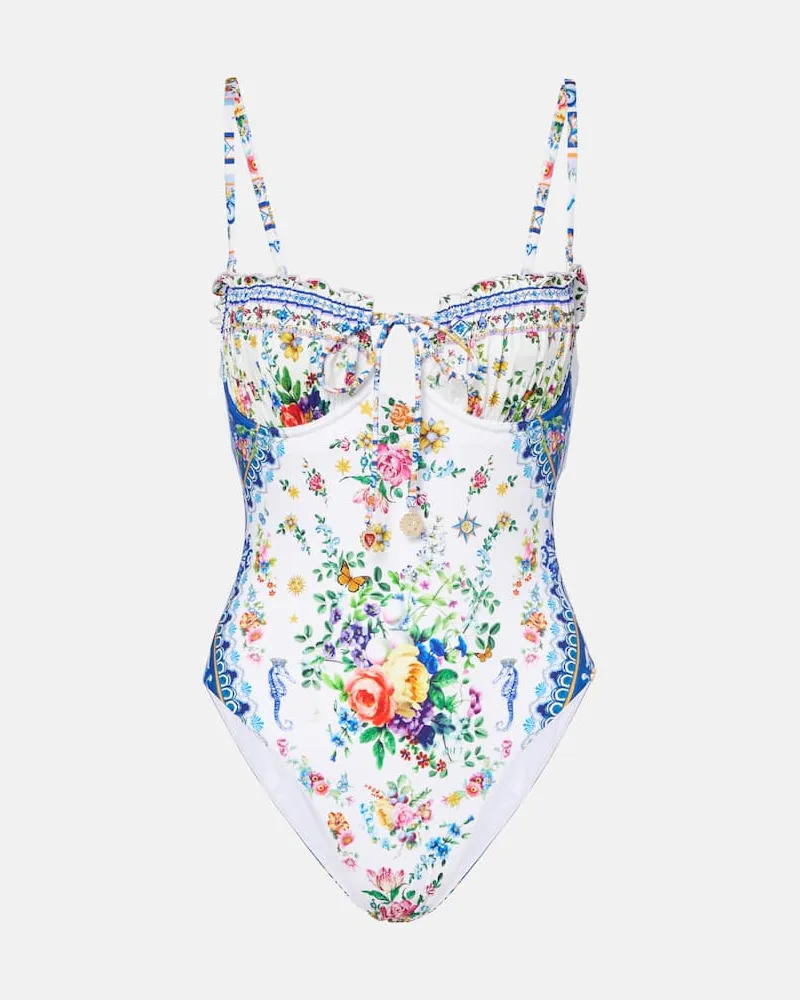 Camilla Bedruckter Badeanzug Multicolor