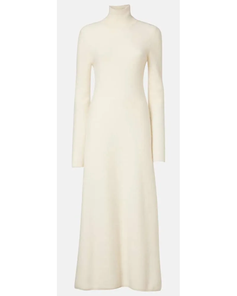 Loro Piana Pulloverkleid Alpe aus Kaschmir Weiss