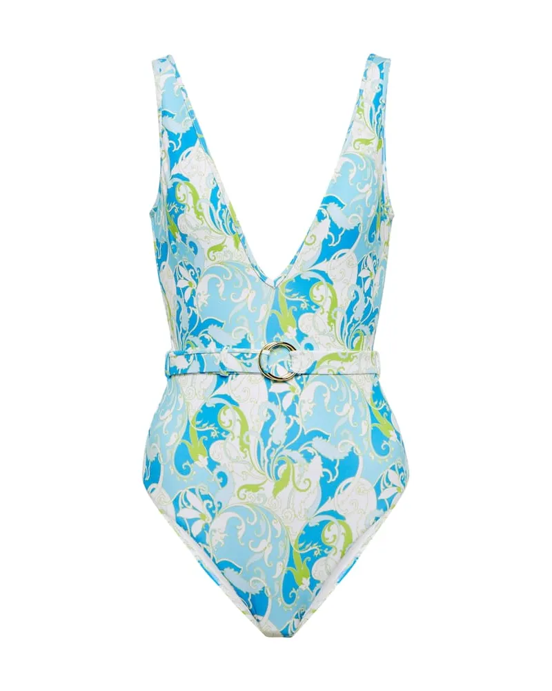 Melissa Odabash Badeanzug Belize Blau