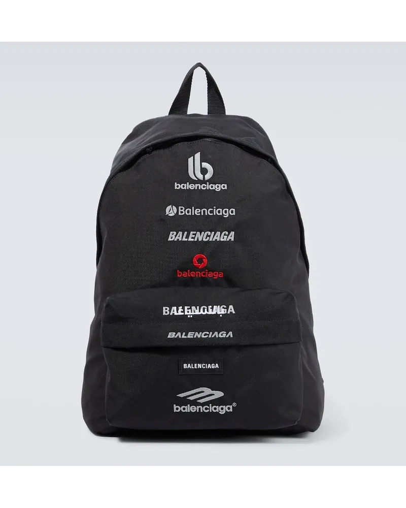 Balenciaga Rucksack Explorer Schwarz