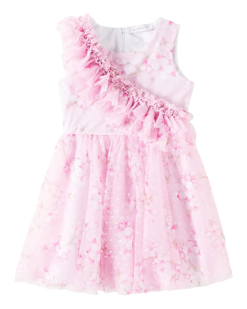 Monnalisa Kleid aus Tüll Rosa