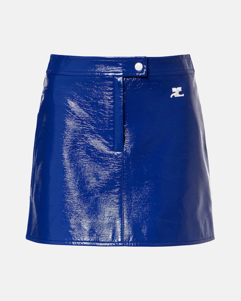 Courrèges Courrèges Minirock Reedition Blau