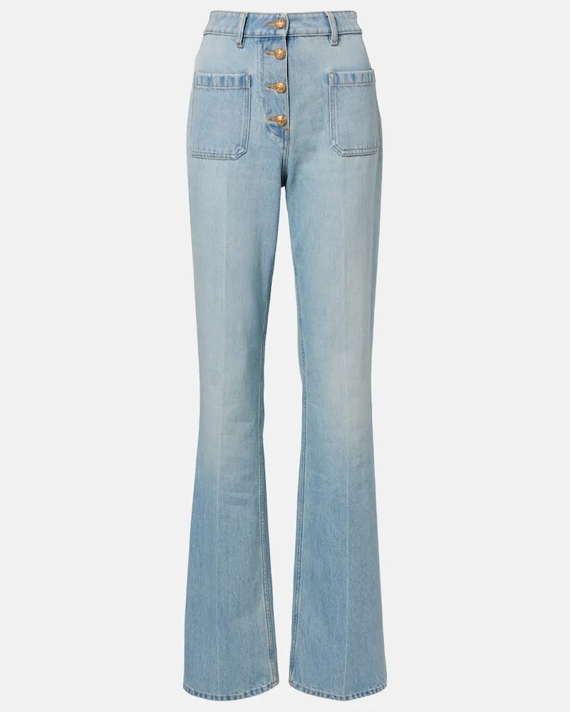 Valentino Garavani Straight Jeans Blau
