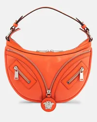 Versace Schultertasche Repeat Small Orange