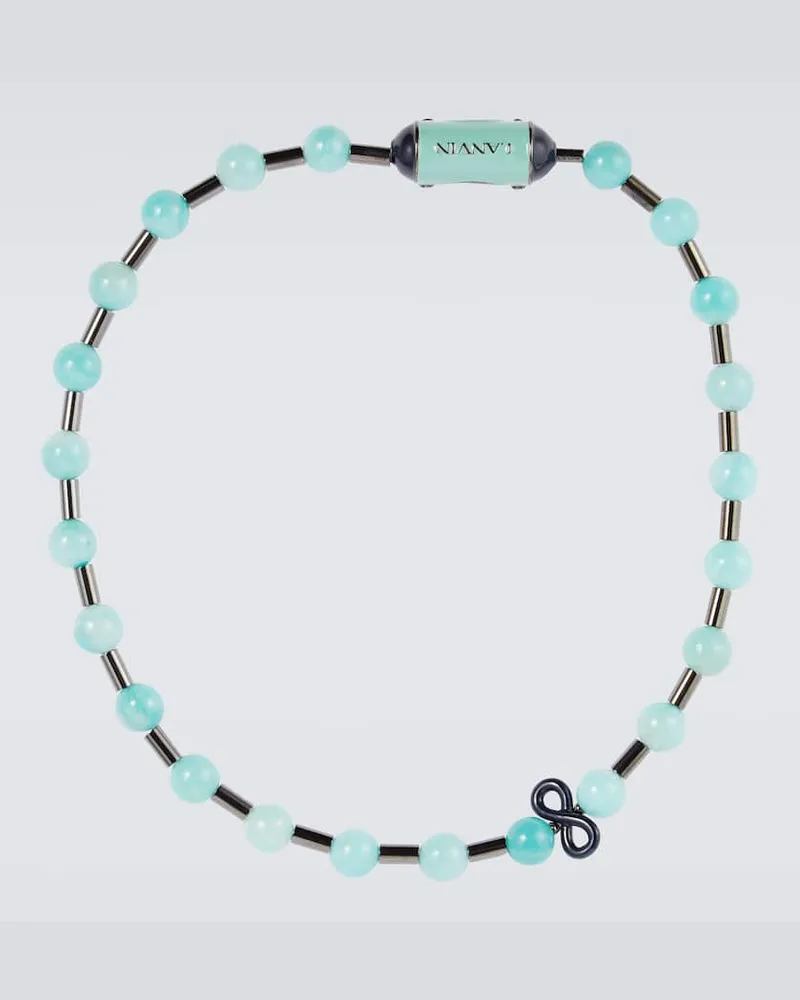Lanvin Verziertes Armband Blau