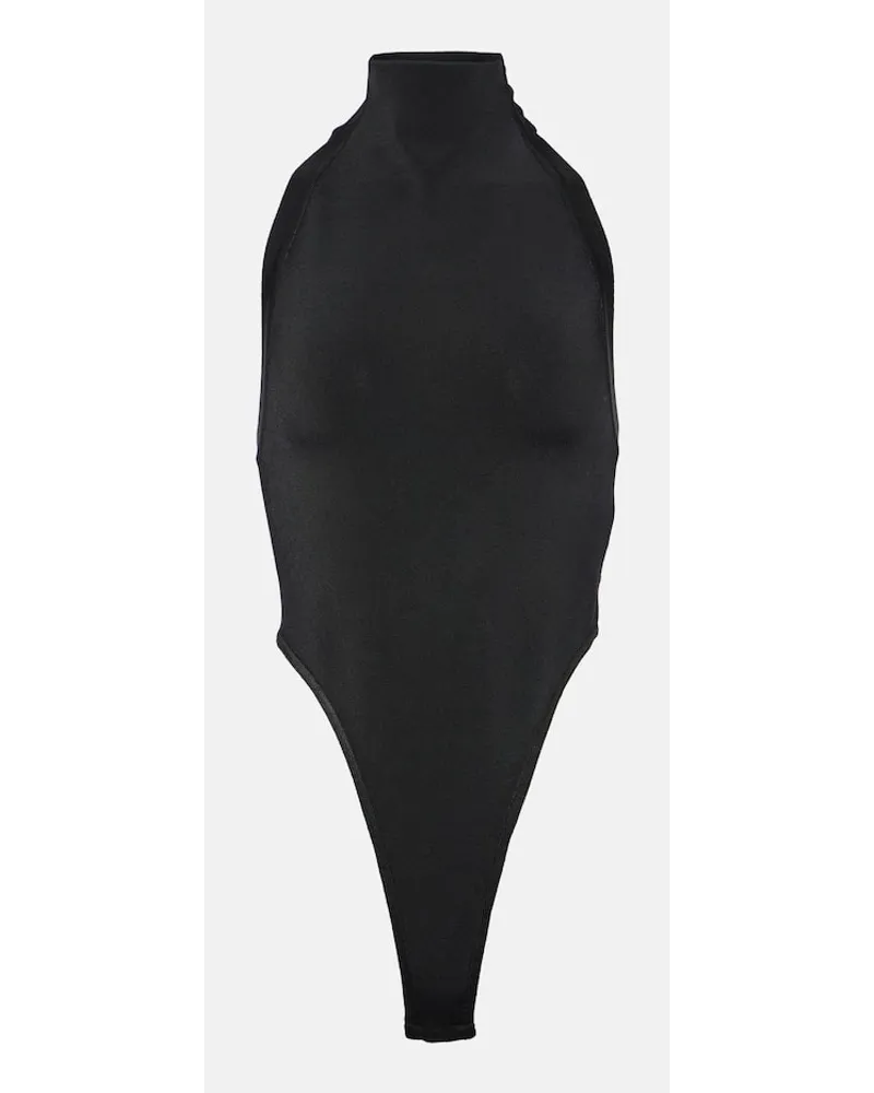 Alaïa Alaïa Body aus Jersey Schwarz