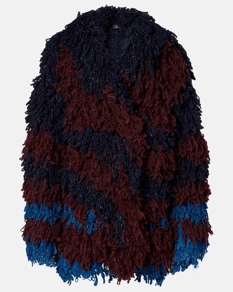 Etro Jacke aus einem Wollgemisch Multicolor