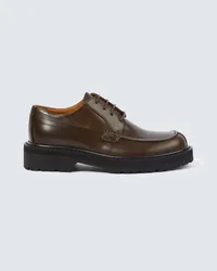 Dries van Noten Schnuerschuhe aus Leder Braun