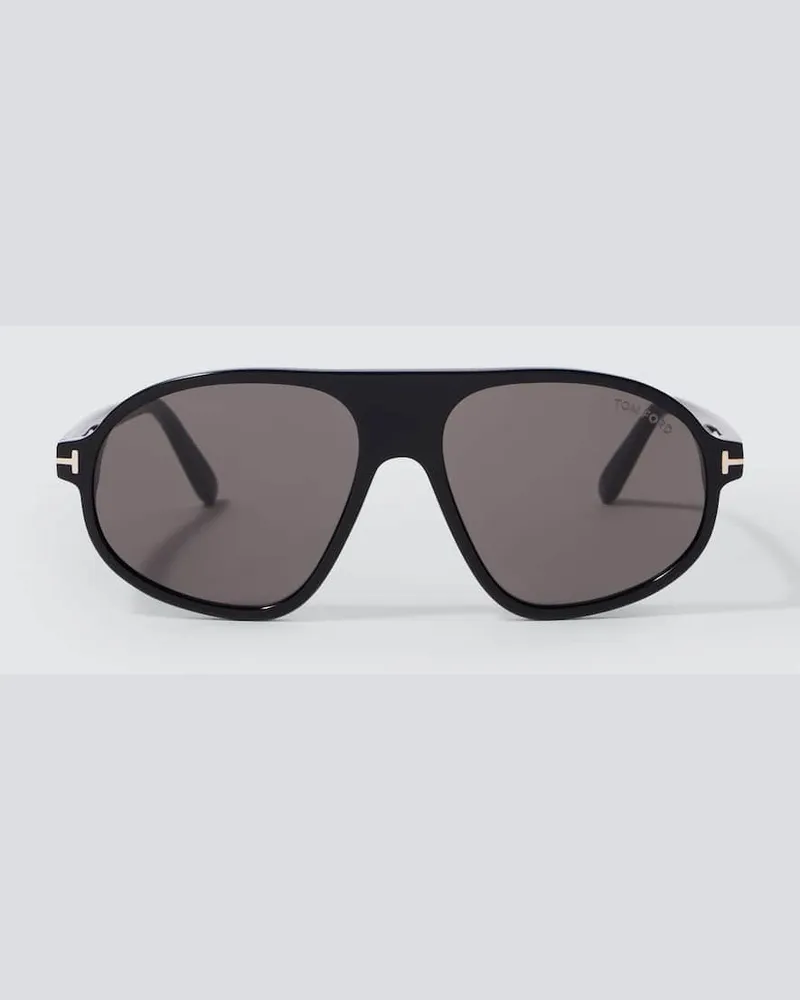 Tom Ford Aviator-Sonnenbrille Erol Schwarz