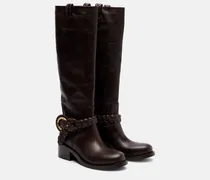 Stiefel Helix 40 aus Leder