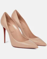 Christian Louboutin Pumps Kate 100 aus Leder Beige