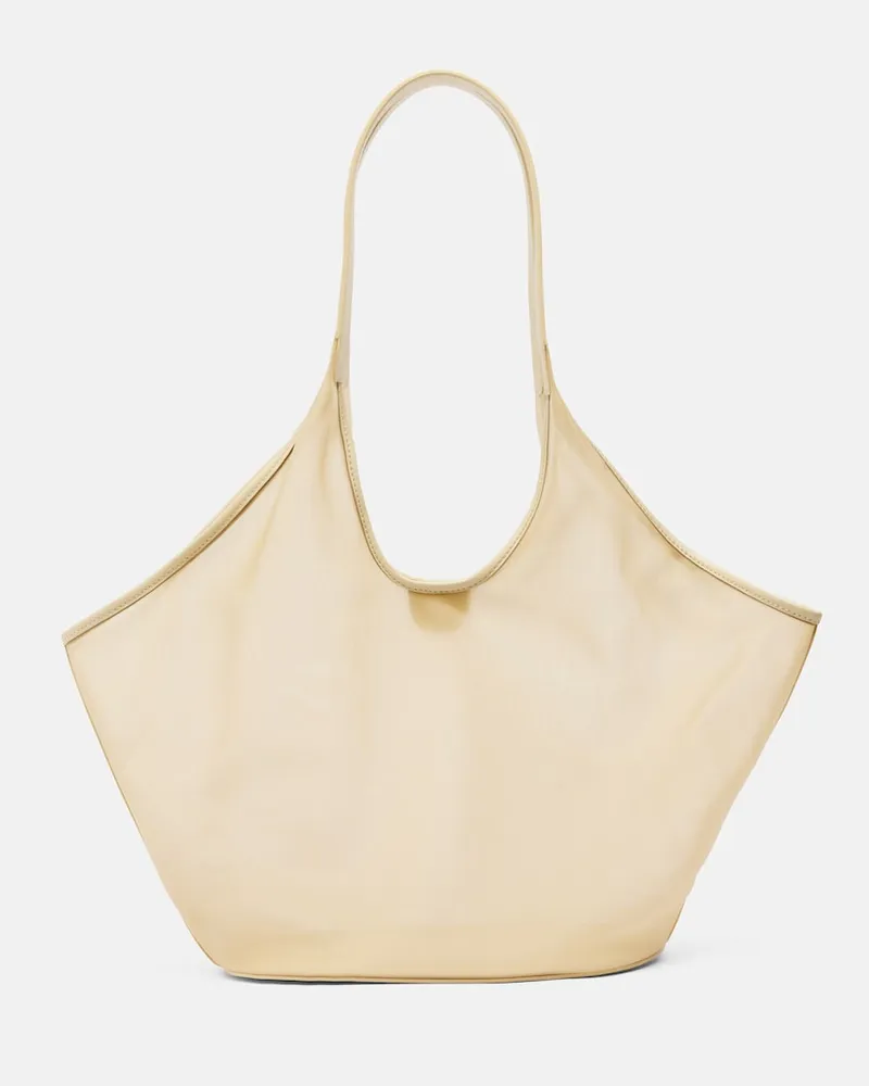 Aesther Ekme Tote Ghost Large aus Mesh Gelb