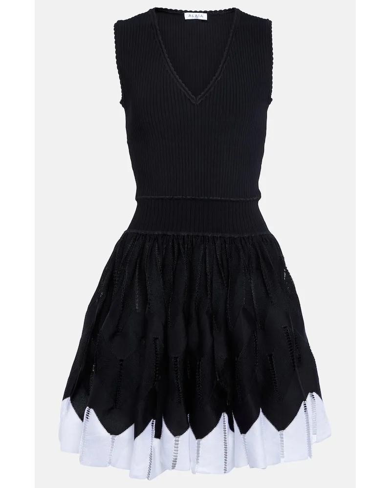 Alaïa Alaïa Minikleid Schwarz