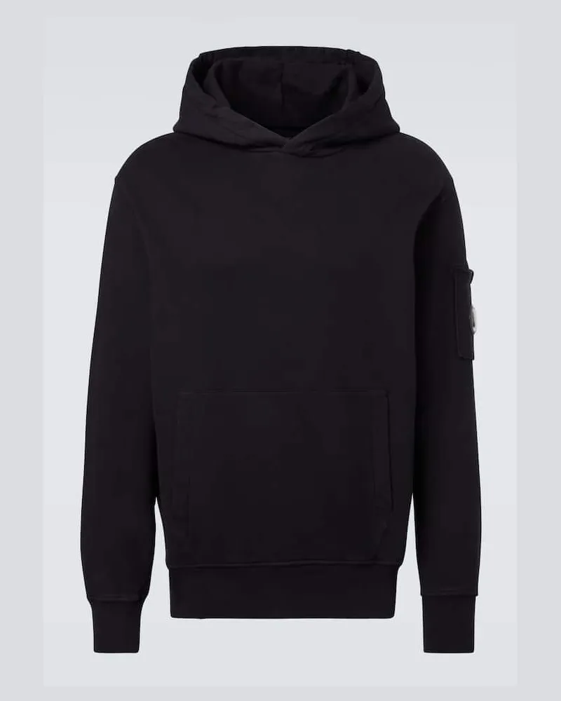 C.P. Company Hoodie aus Baumwolle Blau