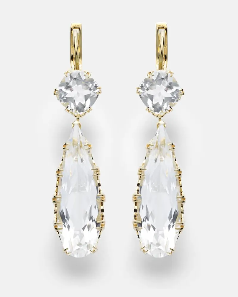 Ileana Makri Ohrringe aus 18kt Gelbgold mit Topas Gold