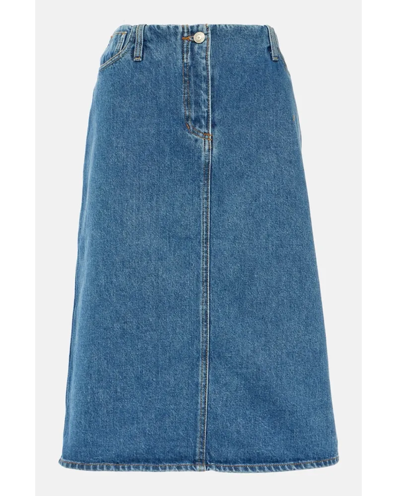 Magda Butrym Jeansrock Blau